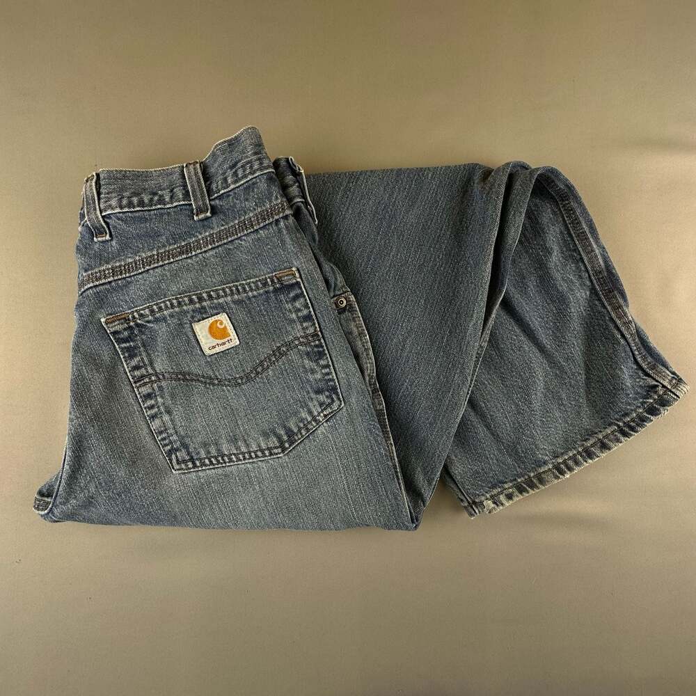 Vintage Carhartt Relaxed Fit Denim Jeans Size 32x32